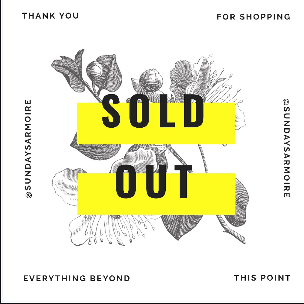 SOLD BEYOND THIS POINT